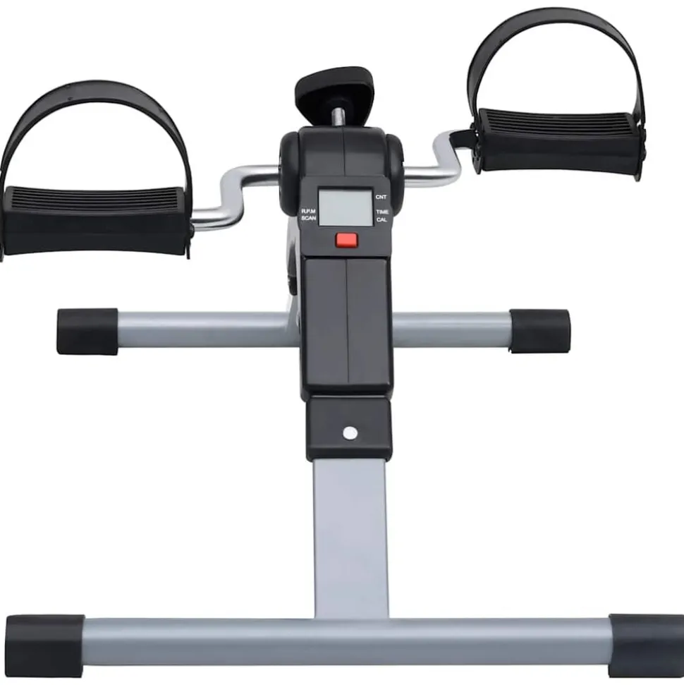 vidaXL Appareil d'exercices à pédales pour jambes et bras à écran LCD