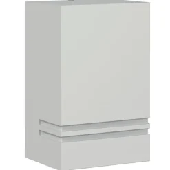 vidaXL Applique murale d'extérieur argenté acier inoxydable