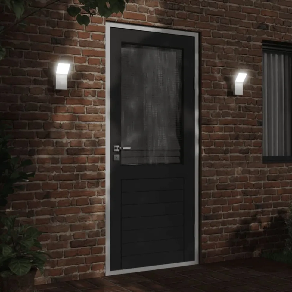 vidaXL Applique murale LED d'extérieur aluminium moulé sous pression