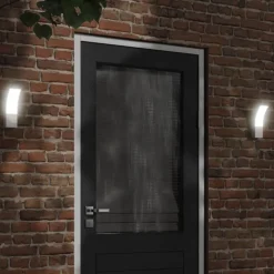 vidaXL Applique murale LED d'extérieur aluminium moulé sous pression
