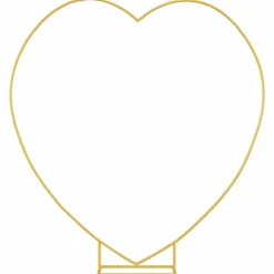 vidaXL Arche de mariage Doré 195 x 35 x 211 cm Acier