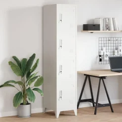 vidaXL Armoire à casier avec 4 compartiments 38x45x180 cm