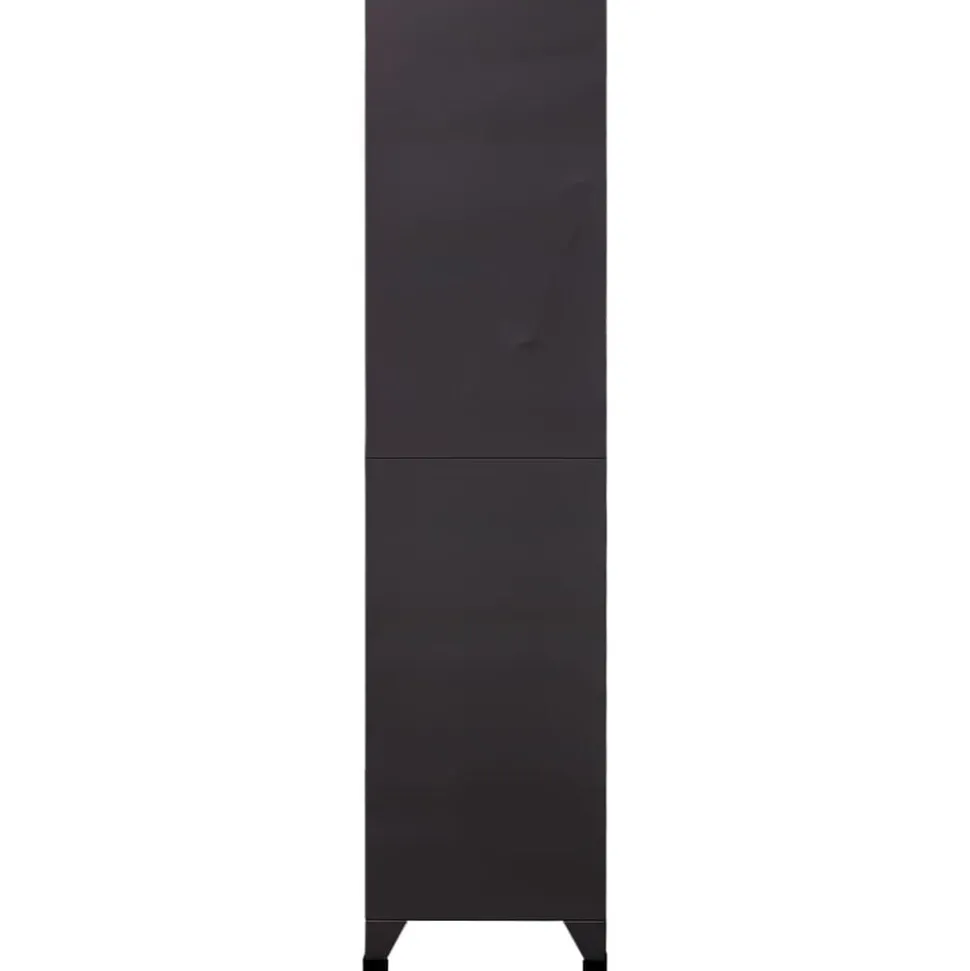 vidaXL Armoire à casiers Anthracite et blanc 90x45x180 cm Acier