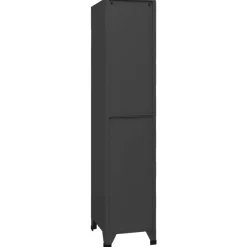 vidaXL Armoire à casiers Anthracite 38x45x180 cm Acier