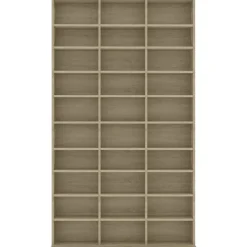 vidaXL Armoire à CD Chêne sonoma 102x23x177,5 cm Bois d'ingénierie