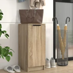 vidaXL Armoire à chaussures Chêne Sonoma 30x35x70 cm Bois d'ingénierie