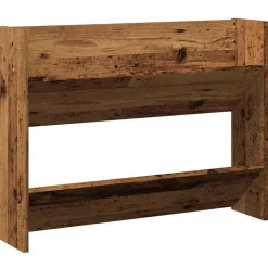 vidaXL Armoire à chaussures murale vieux bois bois d'ingénierie