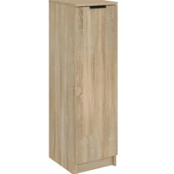 vidaXL Armoire à chaussures Chêne Sonoma 30x35x100cm Bois d'ingénierie
