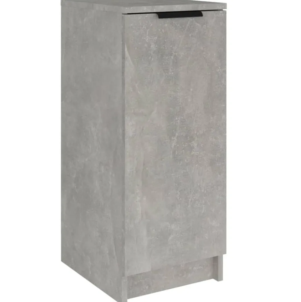 vidaXL Armoire à chaussures Gris béton 30x35x70 cm Bois d'ingénierie