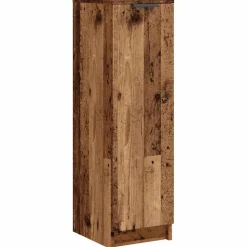 vidaXL Armoire à chaussures vieux bois 29,5x35x100,5cm bois ingénierie