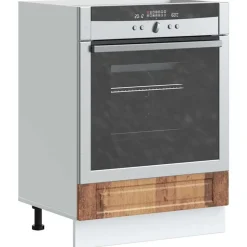 vidaXL Armoire à four Porto vieux bois bois d'ingénierie