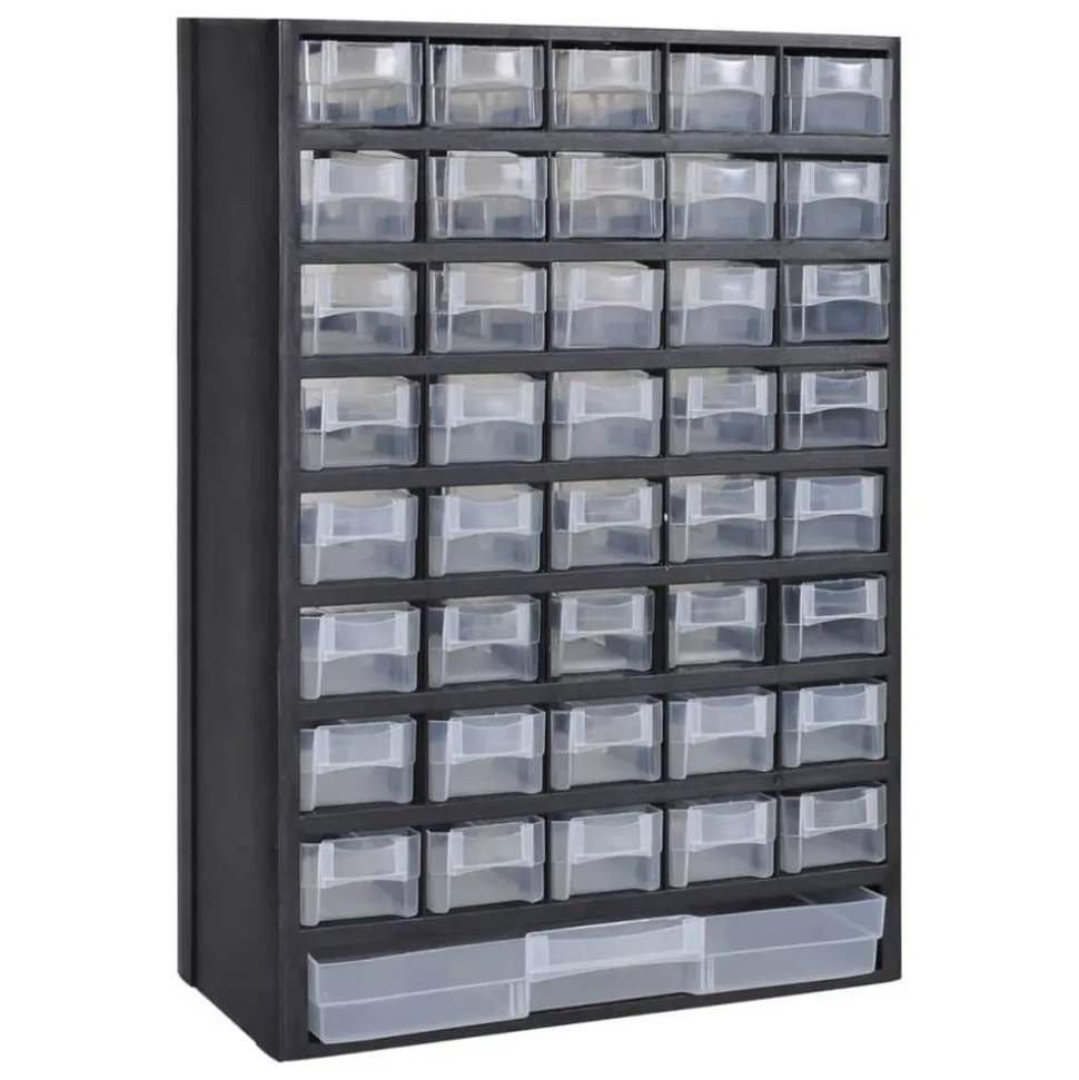 vidaXL Armoire à outils avec 41 tiroirs Plastique