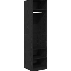 vidaXL Armoire Chêne noir 50 x 50 x 200 cm Bois d'ingénierie
