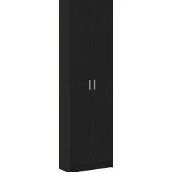 vidaXL Armoire Chêne noir 55 x 25 x 189 cm Bois d'ingénierie