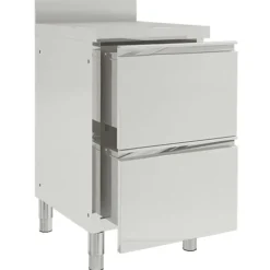 vidaXL Armoire de cuisine commerciale avec 2 tiroirs 50 x 60 x 96 cm