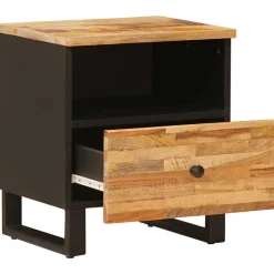 vidaXL Armoire de lit Marron 40 x 33 x 46 cm Bois de mangue massif