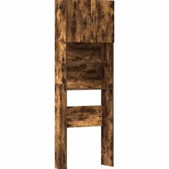 vidaXL Armoire de machine à laver chêne fumé bois d'ingénierie