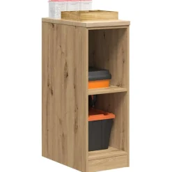 vidaXL Armoire de rangement de garage chêne artisanal bois de pin