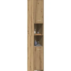 vidaXL Armoire de salle de bain chêne artisanal 30x30x183,5 cm