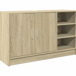 vidaXL Armoire d'évier chêne sonoma 90x29x55 cm bois d'ingénierie