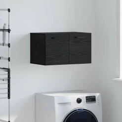 vidaXL Armoire Murale Chêne noir 60 x 36,5 x 35 cm Bois d'ingénierie