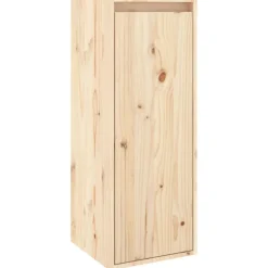 vidaXL Armoire murale 30x30x80 cm Bois de pin massif