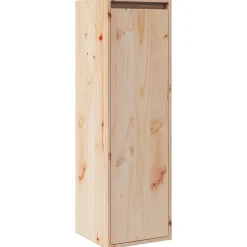 vidaXL Armoire murale 30x30x100 cm Bois de pin massif