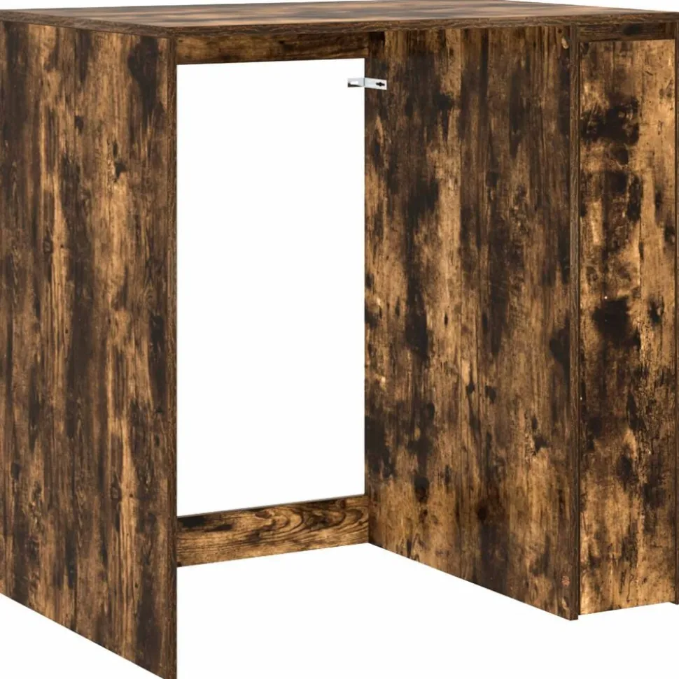 vidaXL Armoire pour machine à laver Chêne fumé 87 x 60 x 89 cm