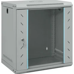 vidaXL Armoire réseau avec stockage Gris 53 x 45 x 60 cm Acier