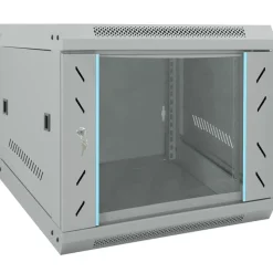 vidaXL Armoire réseau avec stockage Gris 53 x 60 x 45 cm Acier
