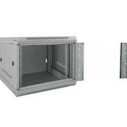 vidaXL Armoire réseau avec stockage Gris 53 x 60 x 45 cm Acier