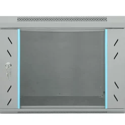 vidaXL Armoire réseau avec stockage Gris 53 x 60 x 45 cm Acier