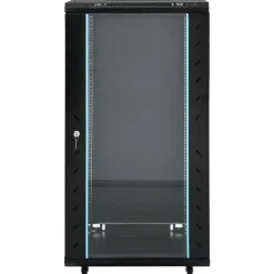vidaXL Armoire réseau 22U avec pieds pivotants 19