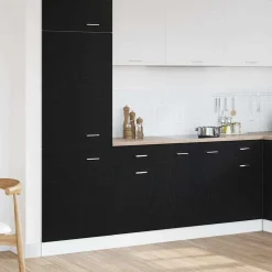 vidaXL Armoire suspendue avec tiroir Chêne noir 50 x 46 x 81,5 cm