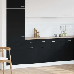 vidaXL Armoire suspendue avec tiroir Chêne noir 80 x 31 x 81,5 cm