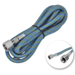 vidaXL Aérographe avec pot en verre Buses de 0,2 / 0,3 / 0,5 mm
