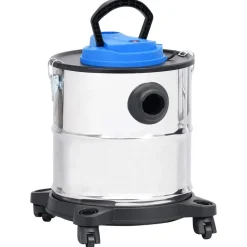 vidaXL Aspirateur à cendres et filtre HEPA 1200W 20 L Acier inoxydable