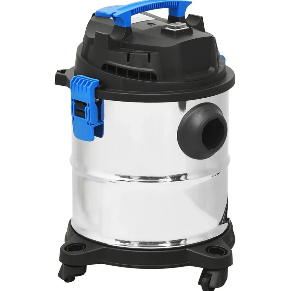 vidaXL Aspirateur sec et humide 1200 W 20 L Argenté