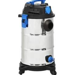 vidaXL Aspirateur sec et humide 1200 W 30 L Argenté