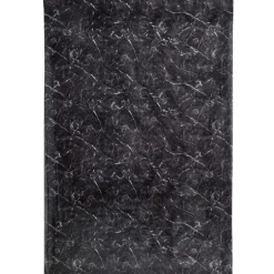 vidaXL Autocollant auto-adhésif pour meuble noir marbré 90x500 cm PVC