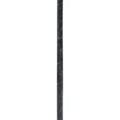 vidaXL Autocollant auto-adhésif pour meuble noir marbré 90x500 cm PVC