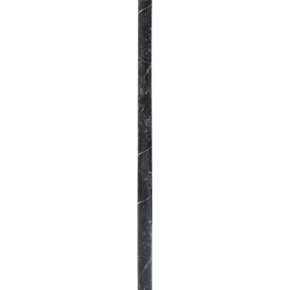 vidaXL Autocollant auto-adhésif pour meuble noir marbré 90x500 cm PVC