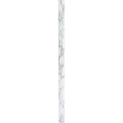 vidaXL Autocollant auto-adhésif pour meuble blanc marbré 90x500 cm PVC