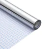 vidaXL Autocollant de meuble Argenté 90 x 500 cm Plastique