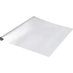 vidaXL Autocollant de meuble Argenté 90 x 500 cm Plastique