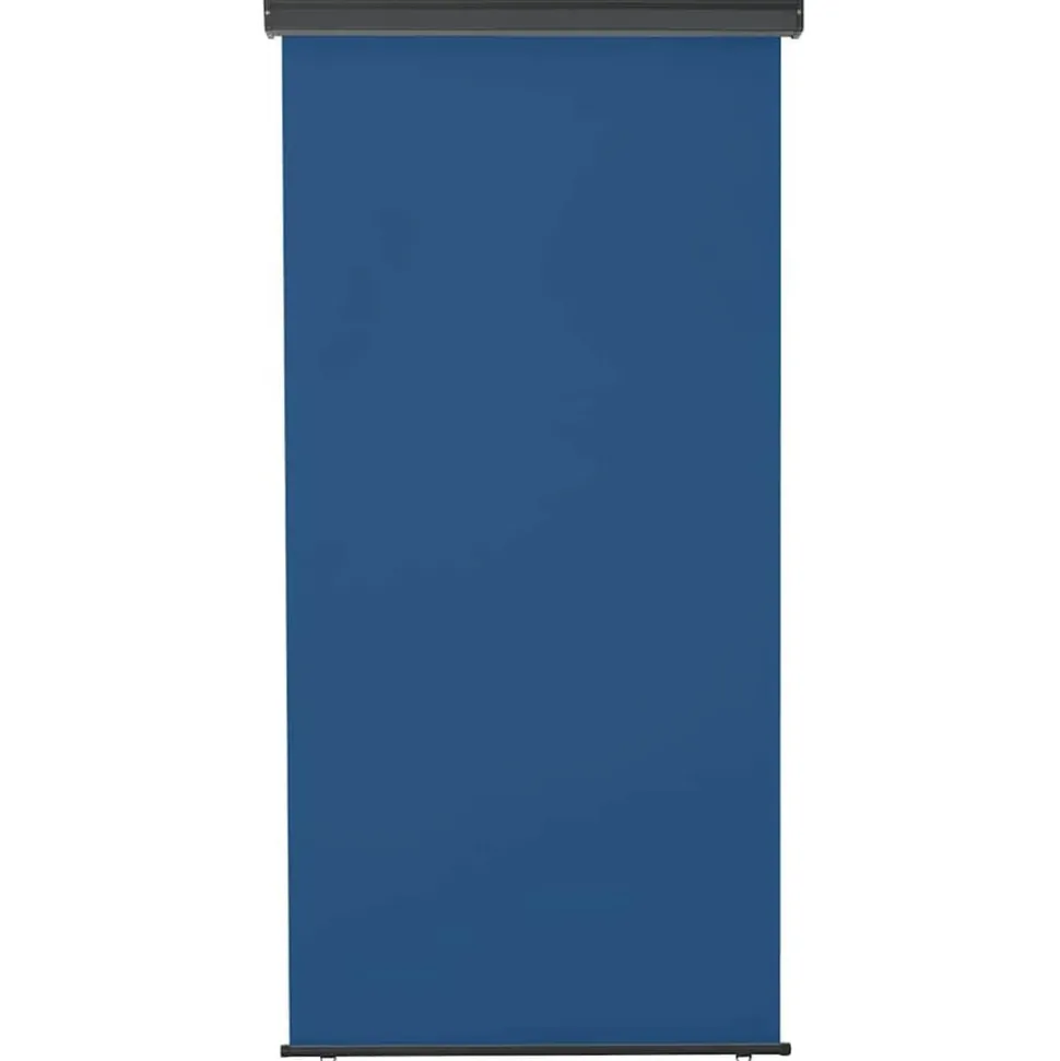 vidaXL Auvent latéral de balcon 125x250 cm Bleu