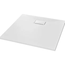vidaXL Bac de douche SMC Blanc 80 x 80 cm