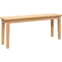 vidaXL Banc 110 cm bois massif caoutchouc