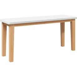 vidaXL Banc 90 cm bois massif caoutchouc