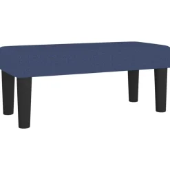 vidaXL Banc Bleu 70x30x30 cm Tissu